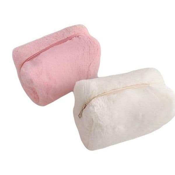maquillaje Plush Cosmetic Convenient Storage Large Capacity Toiletry Multi Layered Categorized Bag 003