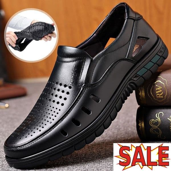 2026 Mens Leather Dress Wear Lace Up Comfortable Non Slip Thick Sole Formal Office Gear Breathable Daily Work Footwear For All Day Formal Use