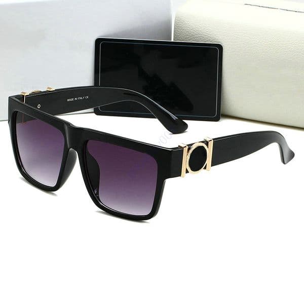 luxury designer Sunglasses Square Fashion Medusa Biggie Sunglasses For Men And Women Glamour Designer Brand Medusa Horizon SunGlasses Classic Shades 003