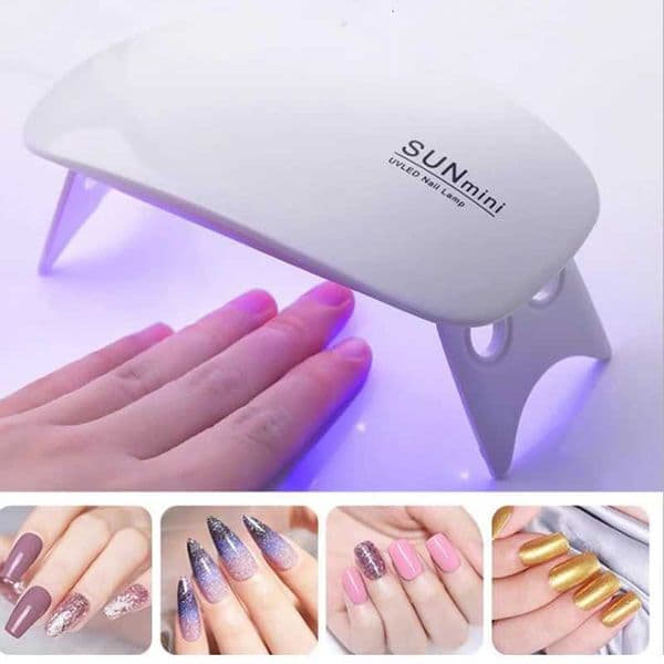 Desk Drying Nail Lamp Tool Nail Drying Lamp Machine Portable Mini Usb 6W 3LED UV Manicure Lamp Nail USB Home Use Nail Lamp LightR260529