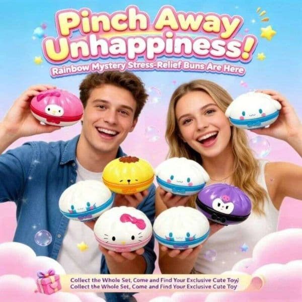3pcs Needoh Atomic Stress Relief Ball squishies blind box Adult Party Gift Tool stress relief toy fidget toys 26L0529