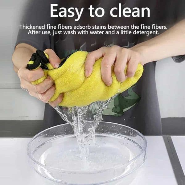 1/3/5/10PCS Car Wash Towels Cleaning Cloth Absorbent Dry Cloth General Purpose Microfiber Towel Thickened Yellow 30/40/60cm C260530