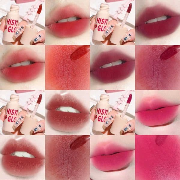 Mousse velvet lip clay matte lip gloss affordable and non- lip glaze 250618 Y260530