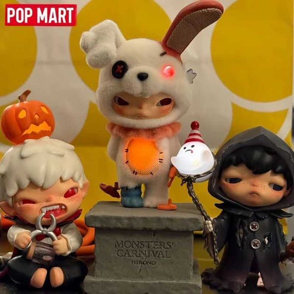 Hirono Monsters Carnival Series Blind Box Desktop Scene Decoration Toys Mystery Box Gifts L260529NO2P