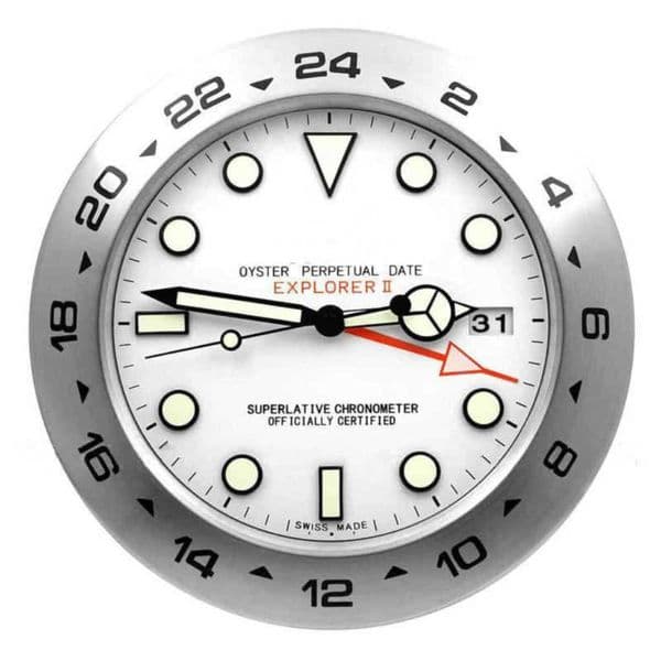 Large Watch Shape Wall Clock Metal Best Gift X0726 Design Large Watch Home Stainless Steel Luminous The Date Will Work Dhl88 R896 W251210 K260209 Y260530