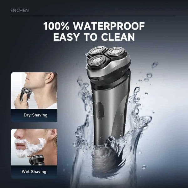 ENCHEN Blackstone Max Electric Shaver 3D-Direction s 100 Waterproof With -UP Precision TrimmerJ260530