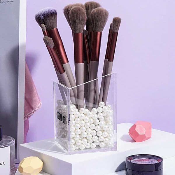 13 Pcs Makeup Brushes Set Eye Shadow Foundation Women Cosmetic Powder Blush Blending Beauty Make Up Tool For Beginner M260530