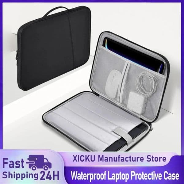 Waterproof Shockproof Handle Bag Laptop Sleeve Case for Air 11 13 Inch M4 M3 M2 Chip Mac Book Cover Accessories260506ww
