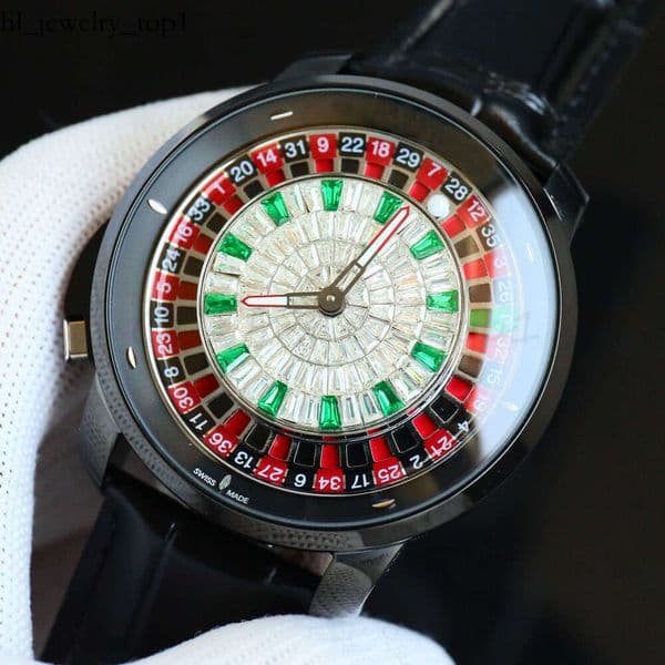 Watch Mens Watch J&C Casino Designer Watches Mens Top Quality Clean Factory Black Date Cal.3235 Movement Mechanical Watch 904L Sapphire Waterproof 3fd
