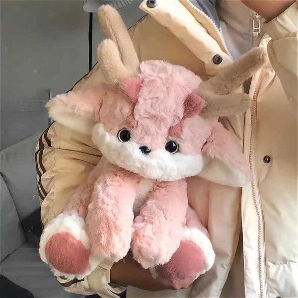 35cm Creative Cartoon Pink Dragon Doll Soft Stuffed Animals Plushie Couple Plush Toy Doll for Girls and Boys Birthday Gifts L260529