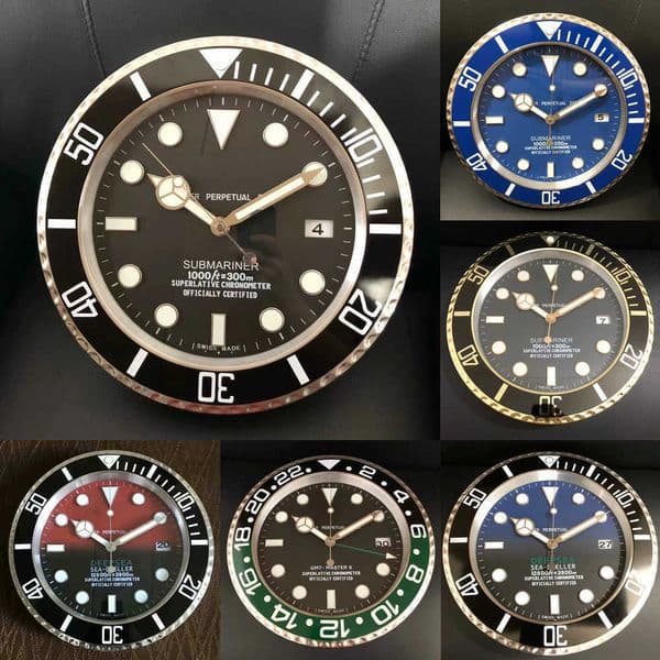 Super Silent Luxury Wall Clock Metal Modern Design Large Wall Watch Home Stainless Steel Luminous Clock The Date Will Work X0726 K260209 designer Y260530