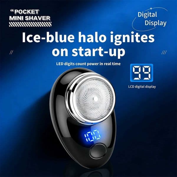 Mens Mini Shaver Waterproof Razors hine with USB Charging Portable Electric Razor Essential Beard Trimmer for Outdoor TravelJ260530