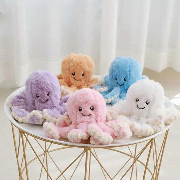 Kawaii Octopus Plush Toy 18cm Octopus Plush Pendant Soft Stuffed Sea Animal Toys Children Xmas Gift Home Decor L260529