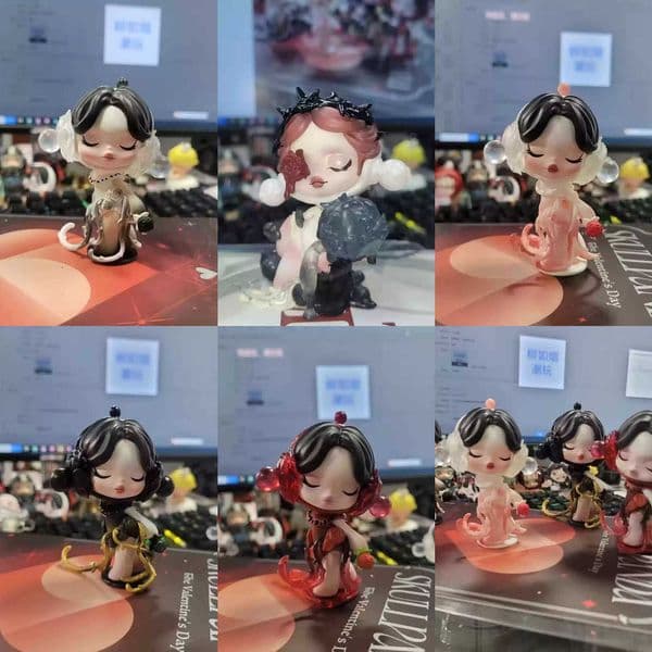 1 Made in China SKULLPANDA The Ink Plum Blossom Series Blind Box Toys Anime Action Figure Surprise Mystery Box Dolls Gift L250723 Y260516 Y260530