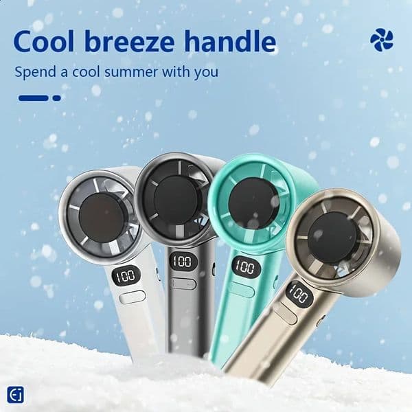 Handheld Mini Fan with 120 Speed Powerful USB Charging Suitable for Travel Outdoor Activities and Summers 260529