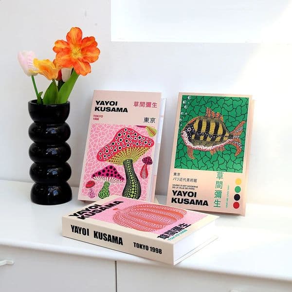 Yayoi Kusama Home Decor Ornaments Living Room Decoration Book Surism Decoration Coffee Table Book Livres Dcoratifs 260530