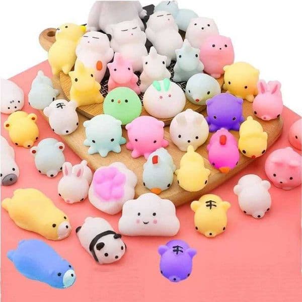 Mochi Squishy Toy Cute Animal Squeeze Antistress Kawaii Stuff Funny Gifts Kids Regalos Para Cumpleaos Infantil InvitadosZ260530