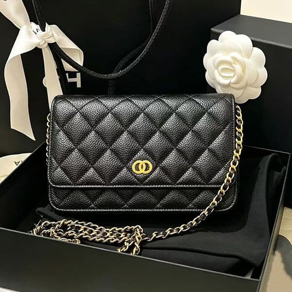 Designer Bag Luxury Bag Caviar Shoulder Bag Fashion Crossbody Bag High Quality Diamond Mesh Cowhide Handbag Woc Purse Fortune Bag Makeup Bag Card Holder Tote Bag