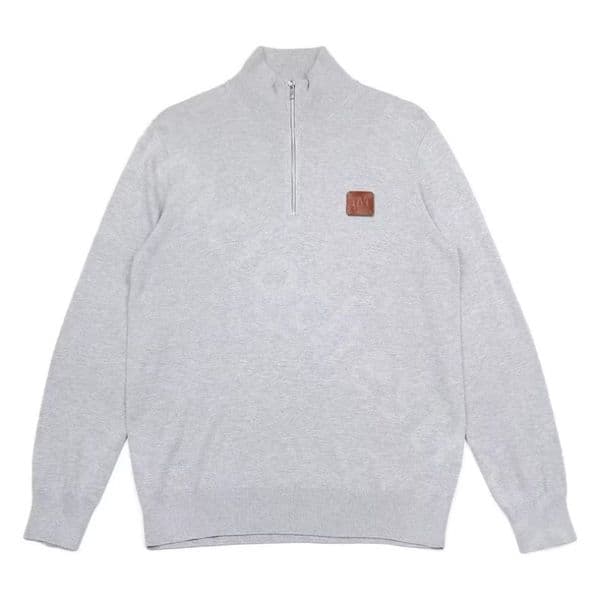 Old Money Thick Sweater Men Quarter Zip Designer Knit Sweaters Mens Pullover Half Zipper Luxury Casual Cotton Jumper ZG1289