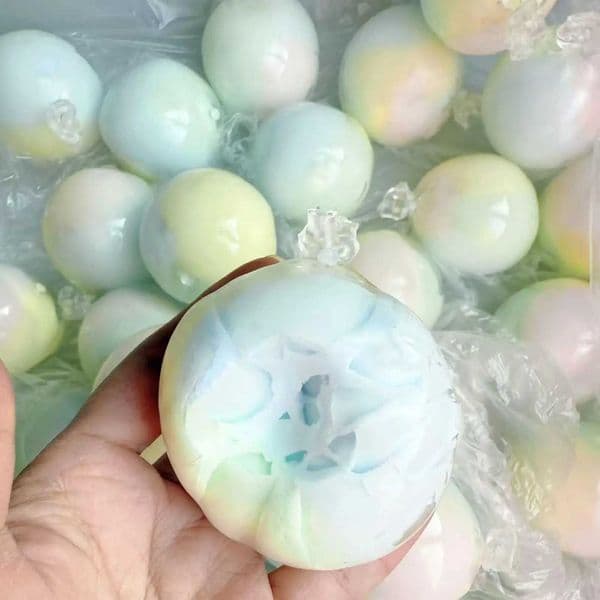 Squeeze Stress Balls Slow Rebound Wax Skin Squeeze Toy Sensory Fidget Toy Soothing Relieving Stress For Kids Adult Party Gifts C260530