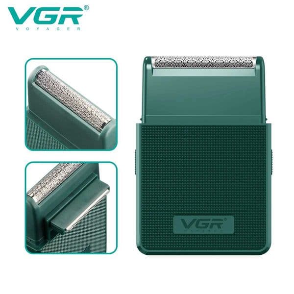 VGR Razor Professional Shaver Rechargeable Beard Trimmer Portable Shaver Electric Trimmer Reciprocating Shaver for Man V-376J260530