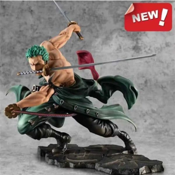 One Piece 10CM Figure Toys Anime GK Roronoa Zoro Three-blade Sa-maximum PVC Action Collection Figurine Model Dolls Gifts Kid L260529