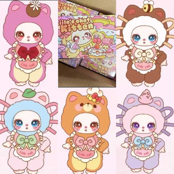 Sell Liila Lucky Cat V4 Serise Blind Box Toys Figure Mystery Dolls Cute Anime Action Figures Gift 250822BJ Y260530