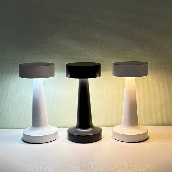 USB Rechargeable Touch Desk Wireless Bedside Decorative LED Table Lamp Restaurant Coffee Bar Home Mood Lighting Night Light