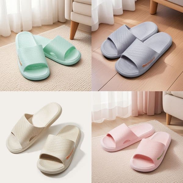 Designer Slippers woman Men's Slide Sandals Flip Flops Lightweight Platform Fashion plus size Non-Slip Bathroom Beach Shoes