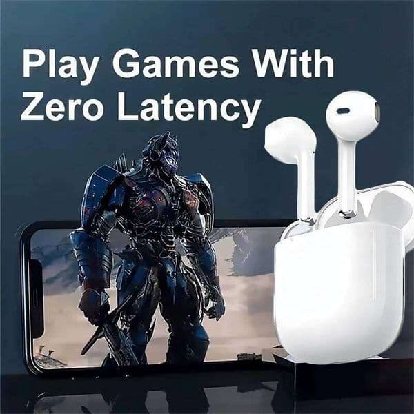 # i4 Wireless BT 5.0 Earphone TWS Headphones Sport Headset HD Mic with touch Control Earbuds for Smartphone 26Y0527