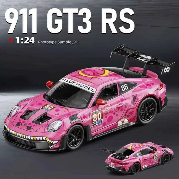 *Presale* MINI GT 1:64 911 Gt3r 77 AO Racing 2026 IMSA Sebring 12Hr LHD Diecast Model Car 26L0528 002