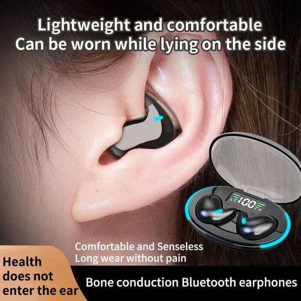 Sleep Wireless Earphone TWS BT 5.3 Headphones Hidden Earbuds IPX5 Waterproof Noise Reduction Sports Headset 26Y0527