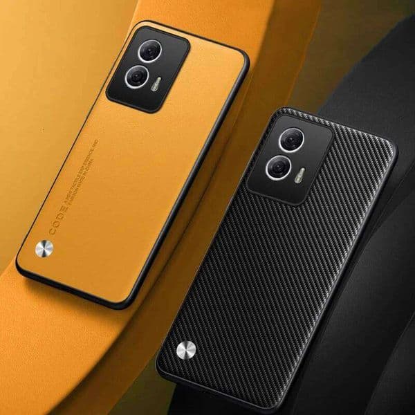 Luxury PU Leather For Motorola Moto Edge 50 Fusion 5G Back Cover Matte Silicone Shockproof Full Protection Phone Case Coque J260530