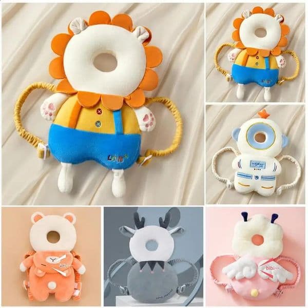 Baby Fall Pillow born Head Protector Backpack Cartoon Anti Back Headrest Cushion For Protection 260529