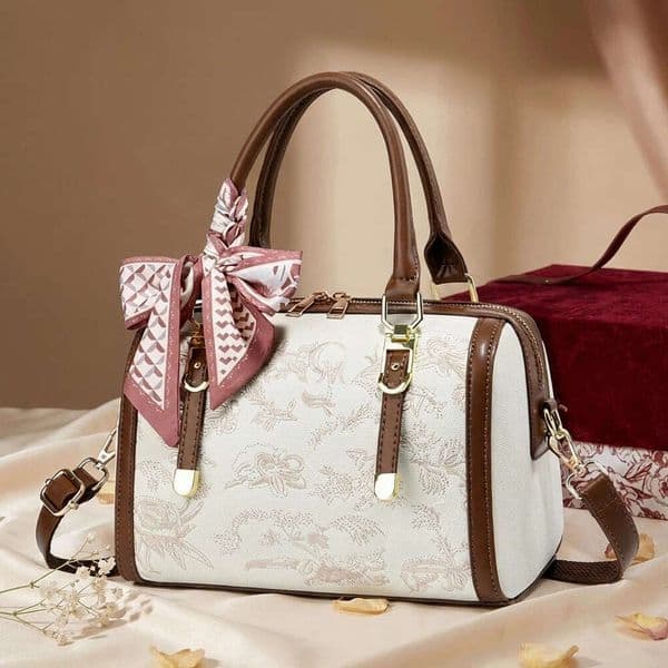 Designer Bag Mother's Gift: Embroidered Bag With High-End, Traditional Chinese Style, Middle-Aged Women, Can Be Used As A Crossbody Or Handbag, Suitable For Mothers And