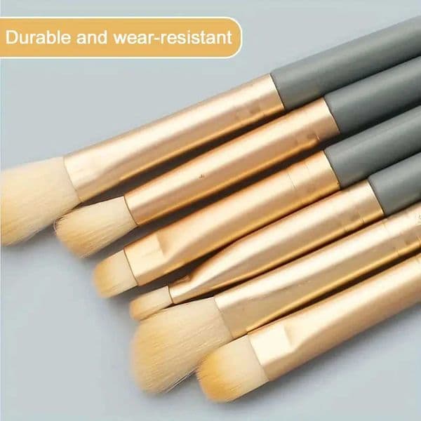 10PCS Soft-Bristled Makeup Brushes Morandi Color Portable Makeup Brush Set Novice Beginners Advanced Full Set of Makeup Tools M260530
