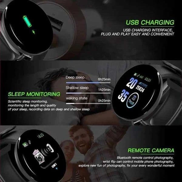 B41 Real Stepcount Smart Watch Mti Function Step Connected Smart Watch For Men And Wen Suitable For And AndroidJ260530
