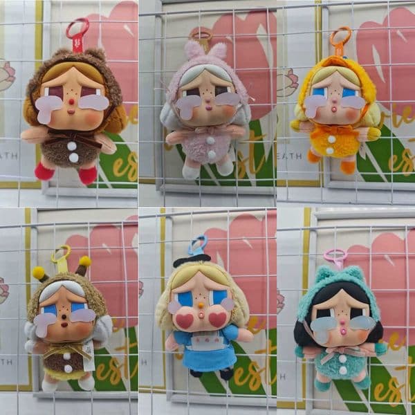 CRYBABY CRYING AGAIN Series Vinyl Blind Box Toys Kawaii Anime Action Figure Cash Box Surprise Mystery Box Dolls Girls Y260516 Y260530