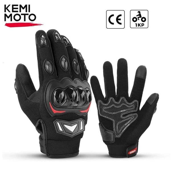 CE Motorcycle Gloves Summer Riding Gloves Hard Knuckle Touchscreen Motorbike Tactical Gloves For Dirt Bike Motocross ATV UTVR260530