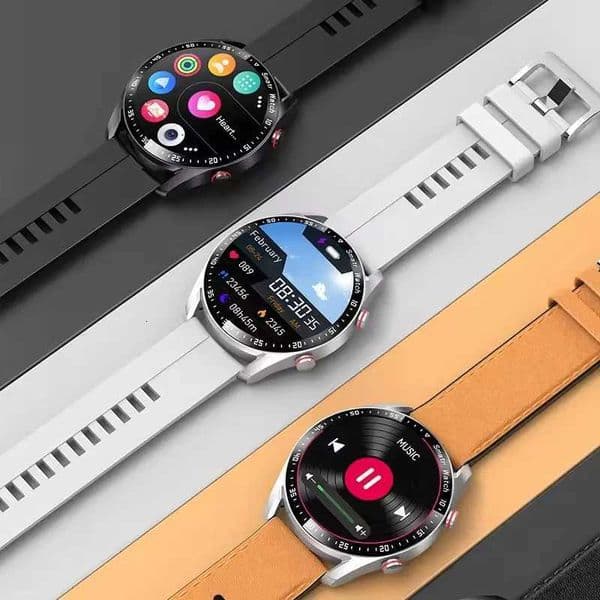 ECGPPG Call Smart Watch Men Laser Health Blood Pressure Fitnes Sports Watches Man Sports Waterproof SmartwatchBoxJ260530