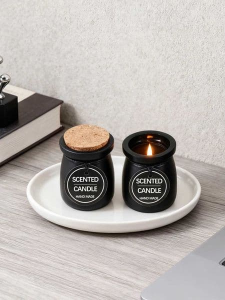 Jarred Scented Candles Oriental Woody Fragrance Home Decor Valentines Day gifts Wedding Favors Gifts for Women Men C260530