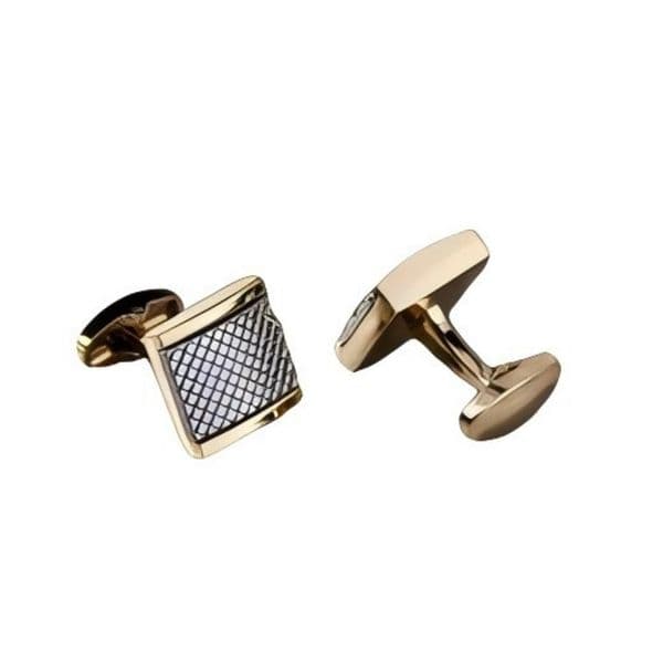 Mens luxury tie clip Tie Clip Luxury For Shirt French Cufflinks For Mens Wedding Sleeve Square Cuff Button Men Cuff-Link Tie Clip Gold-Plated Xj250614 Luxury