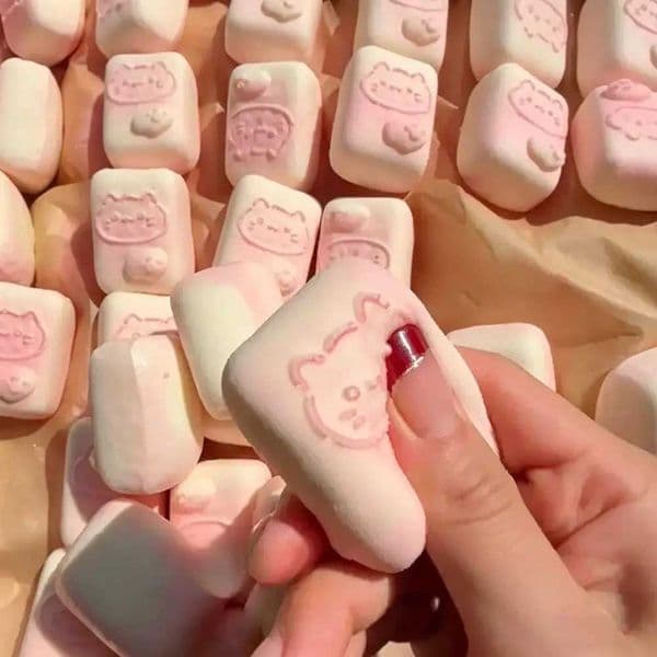 Cute Cat Cookie Squishy Slow Rising ASMR Toy Milky Flavor Bread Toy Super Soft Sensory Fidget for Stress Relief Anxiety C260530