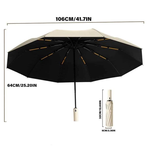 24 bone automatic folding umbrella Windproof sunshade Umbrella Mens and womens Luxury Business Umbrella Sunshade/liuJ260530