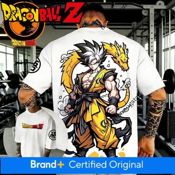 2026 New Dragon Ball High Quality Print Short Sleeve Clothing And Women's Men's Summer T-Shirt Hot Sell