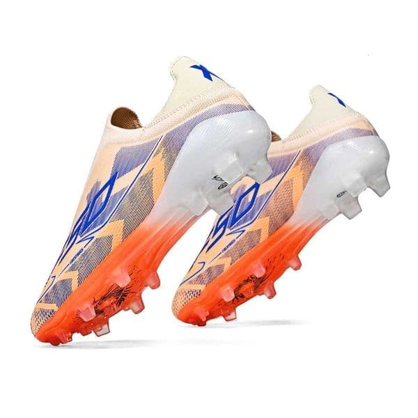 Breathable football shoes for men FG/AG long nail artificial turf anti slip sports shoes a must-have for fansR260530