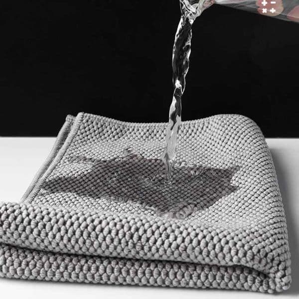 10/5/3PCS Kitchen Bar Cleaning Cloth Towel Tea Shop Coffee Machine Special Rags Water Absorbing Square Towels Household Cleaner C260530