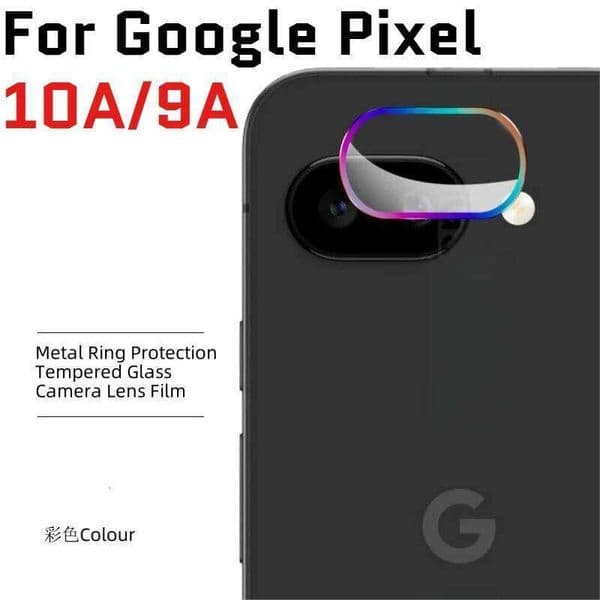 1-2PCS Ultra HD Metal Alloy Camera Protector Ring Cover For Google Pixel 10A 9A Rear AR+AF 9H Anti-Scratch Slim Lens Cap