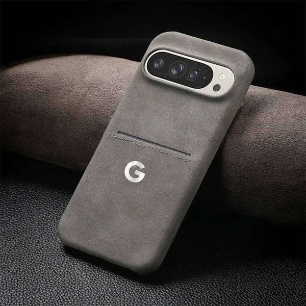 High Texture Retro Business Sheepskin Case For Google Pixel 10 9 XL 8 A Pro Card Slot Skin Friendly Shockproof Protect Cover