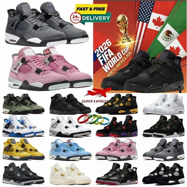 4 4s Basketball Shoes Nigel Sylvester Brick After By Brick Valentine Day Bred Reimagined Black Cat White Cement Thunder Lakeshow Aluminum Rattan Toro Bravo Orchid